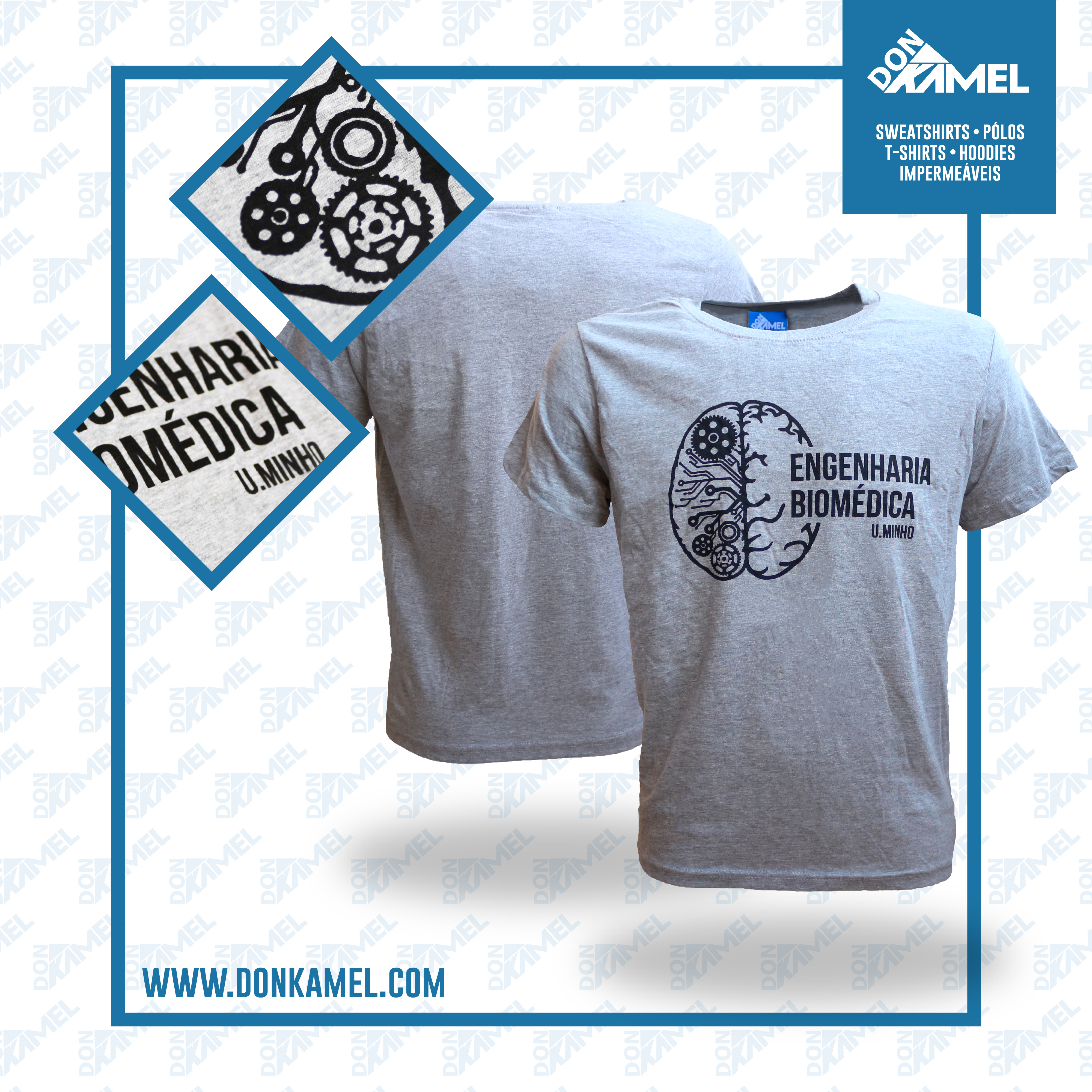 T-shirt Biomedica // Universidade do Minho